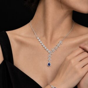 سرویس طلا اتمی یاقوت کبود